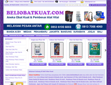 Tablet Screenshot of beliobatkuat.com